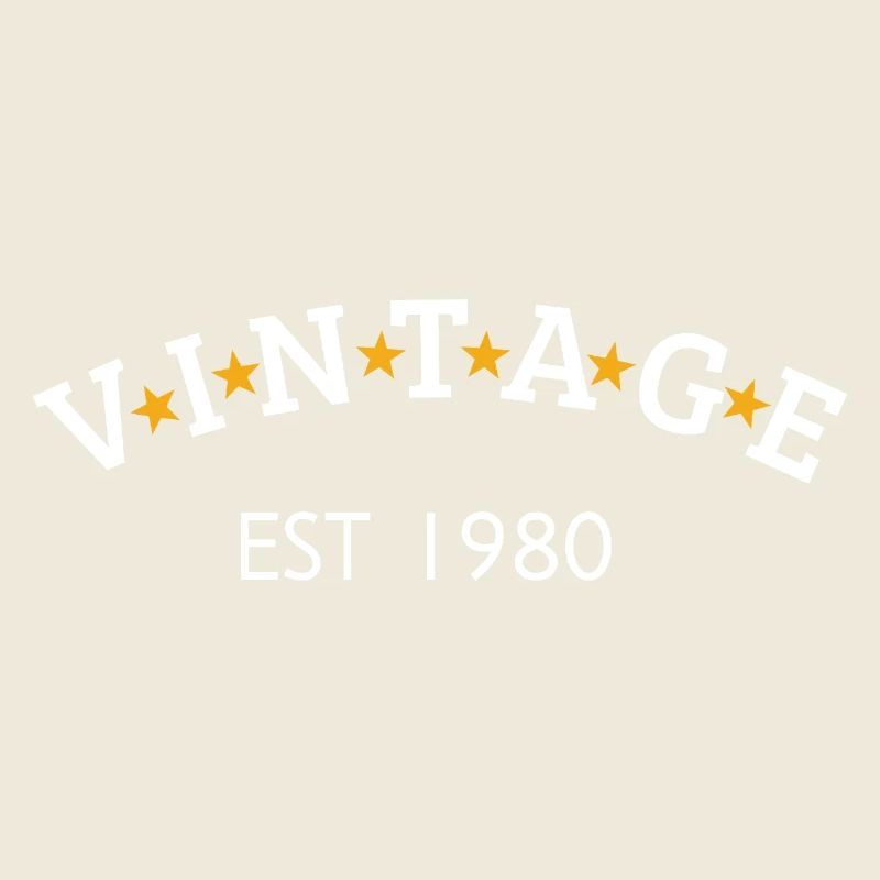 Vintage est 1980