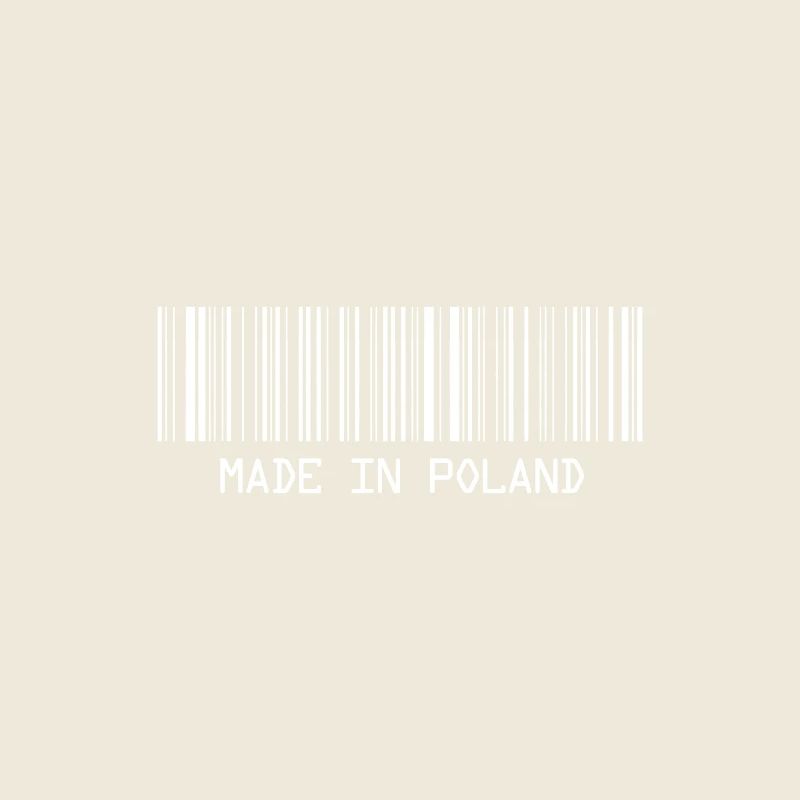 Made in Poland - Polska - Polen - Barcode - Strich
