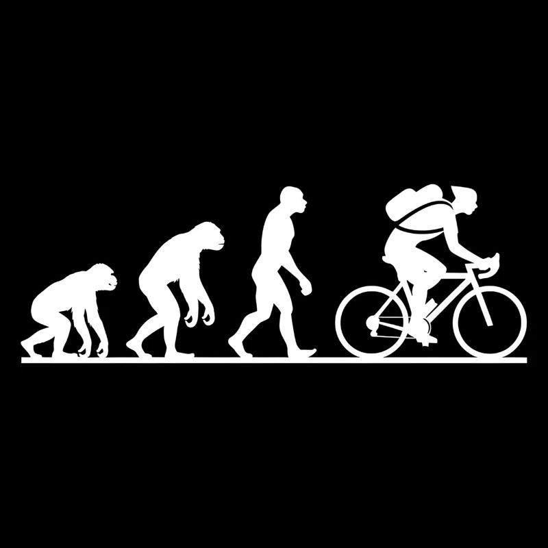 Vélo Evolution Cycliste Vélo Biker Cyclisme