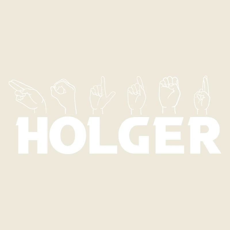 Sign language Holger