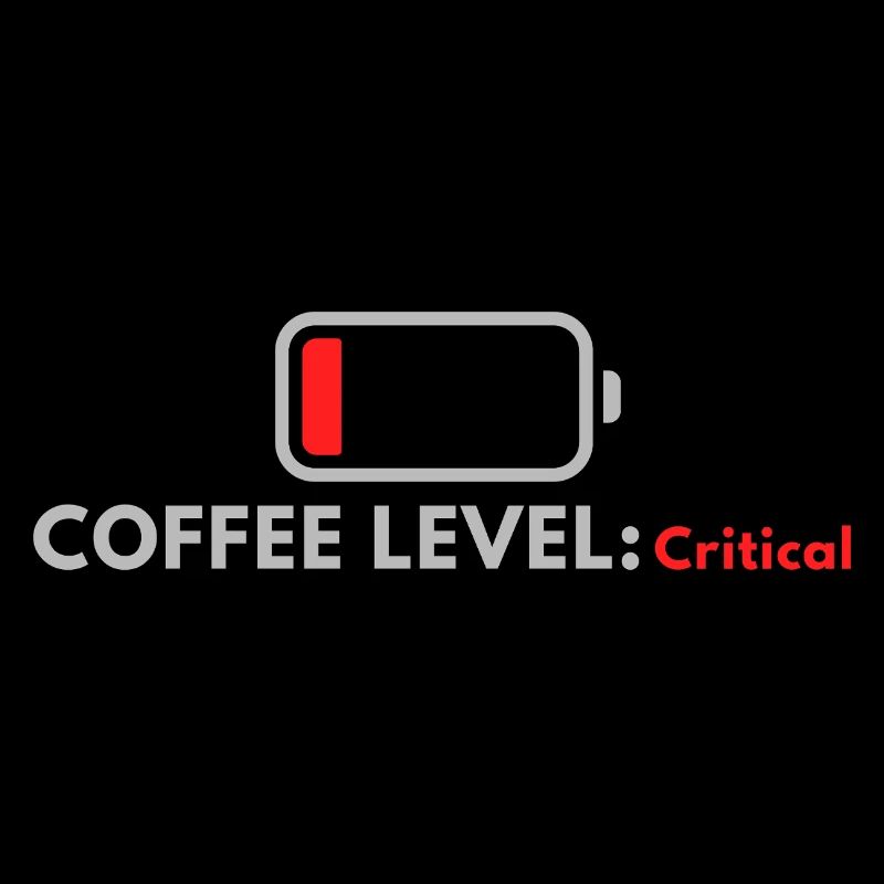 Coffee Level: Critical