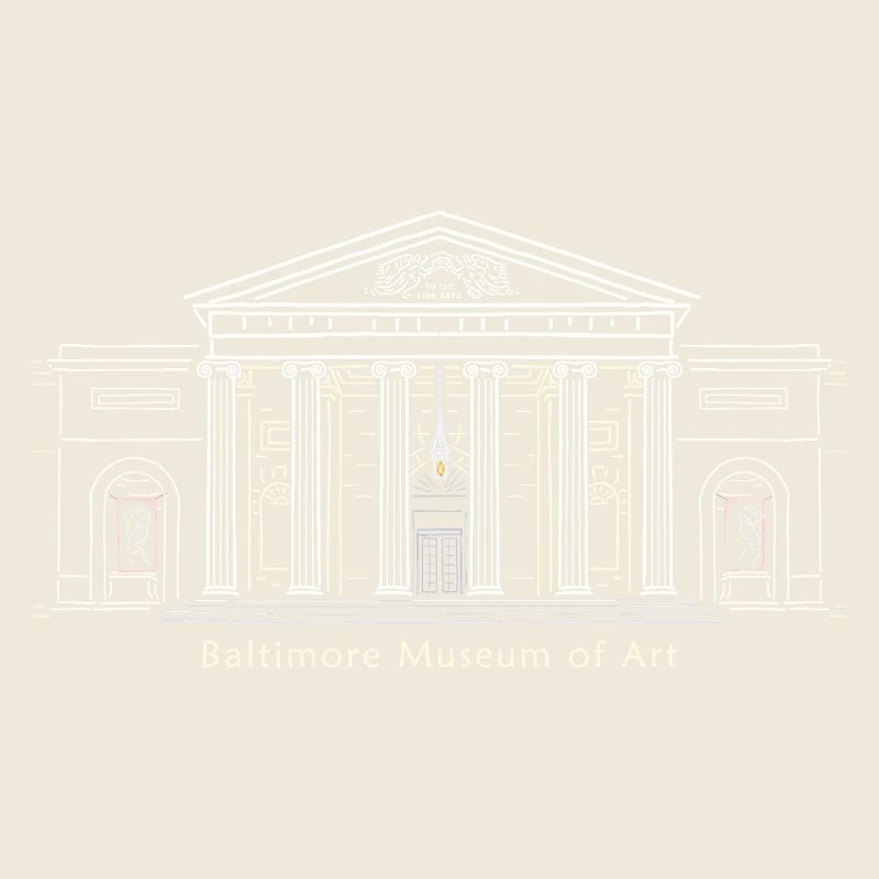 Musée d’art de Baltimore, dessin à la main, États-Unis