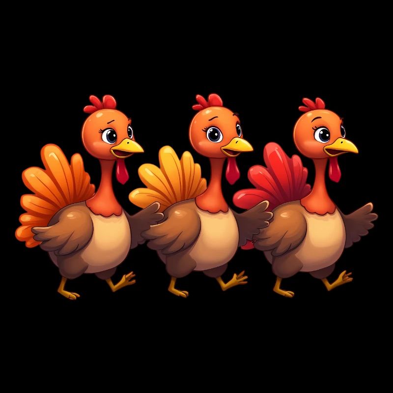 Bébé dinde de Thanksgiving