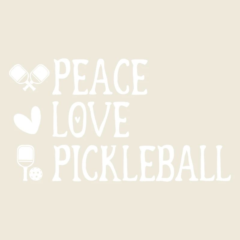 Pickleball Paix Amour