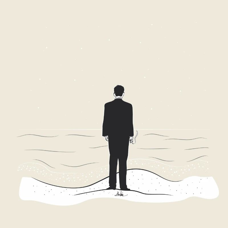 Mann und das Meer