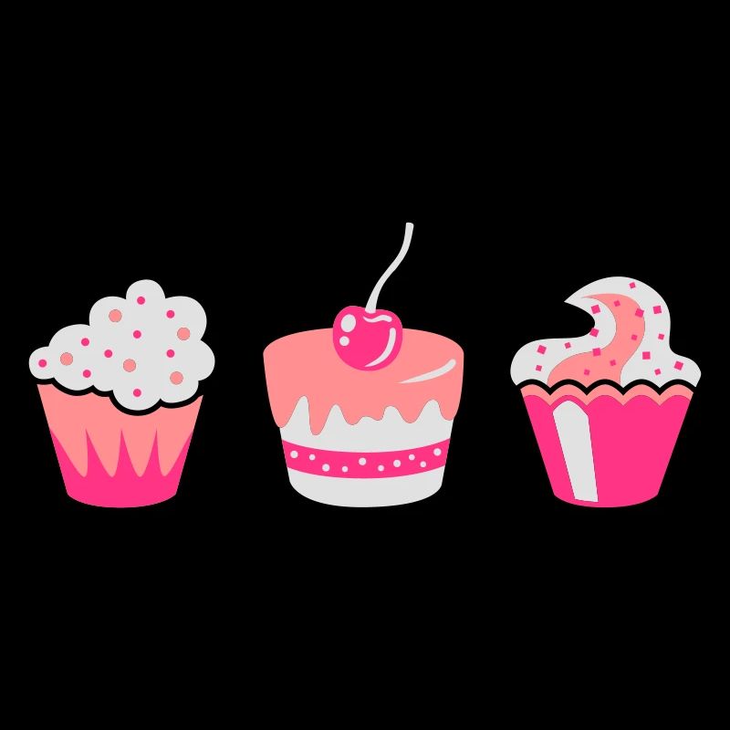 Three muffins