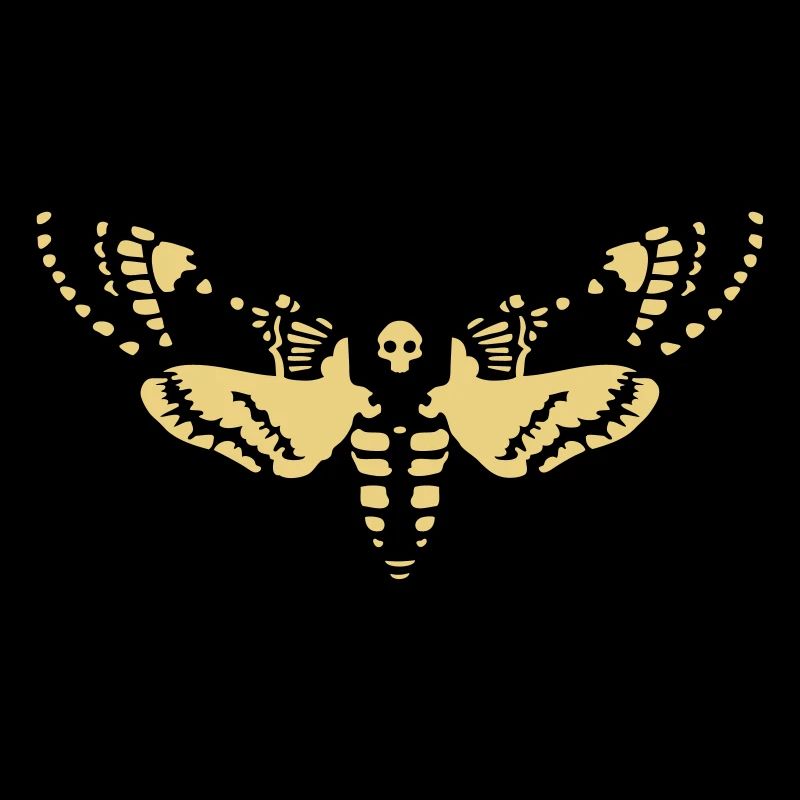 Sphinx tête de mort butterfly skull