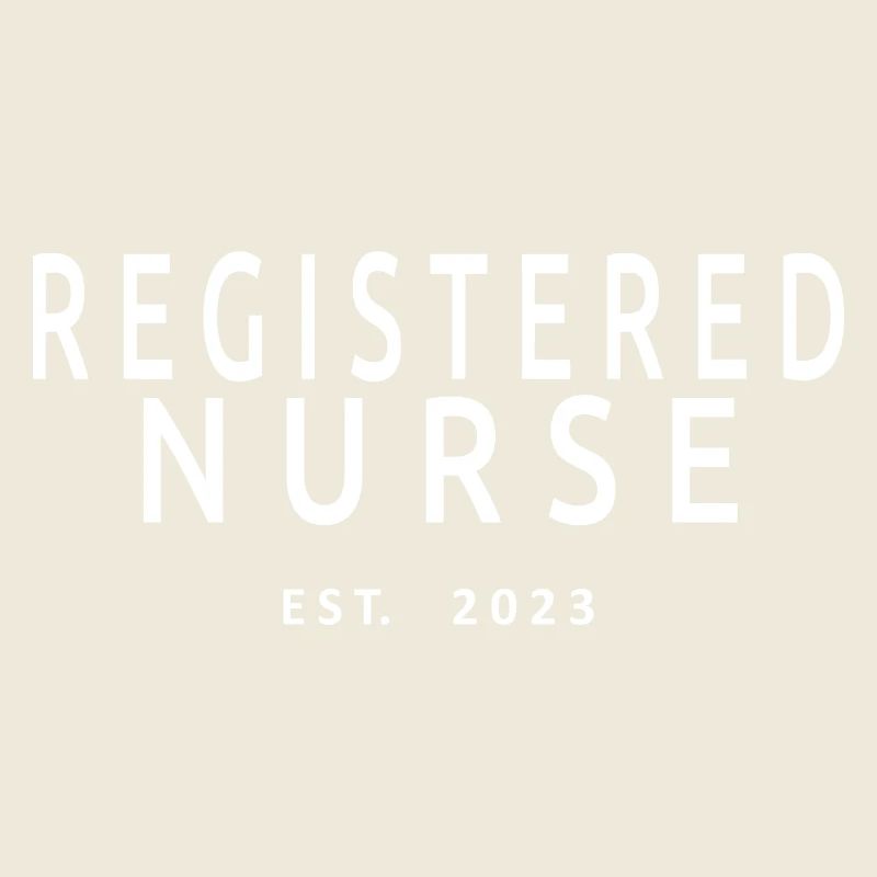 Registered Nurse Est. 2023 Graduated Nursing Gift