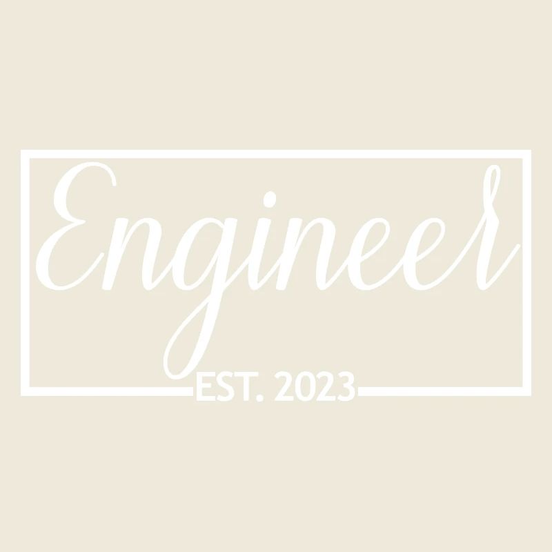 Engineer Est. 2023 Graduation Engineering Student