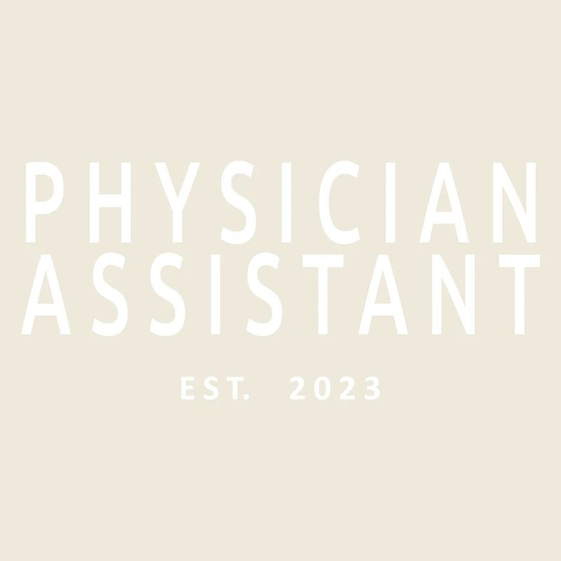 Physician Assistant Est. 2023 Abschlussgeschenk