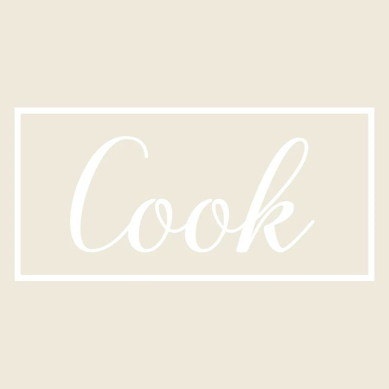 Cook Proud Graduated Culinary Art Student