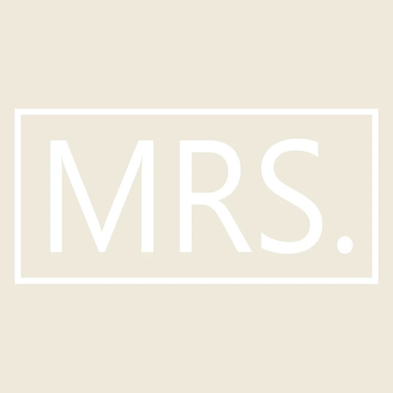 Mrs. Matching Couple Engagement Wedding Honeymoon