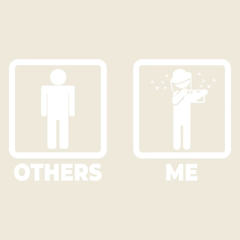 Imker Strichmännchen