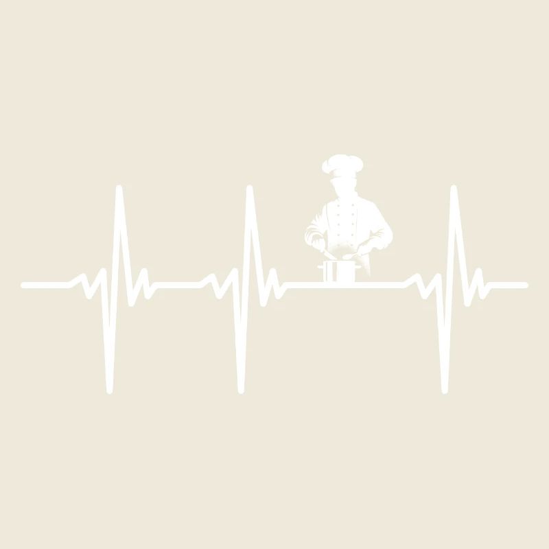 Heartbeat for cooks in the kitchen at the pot