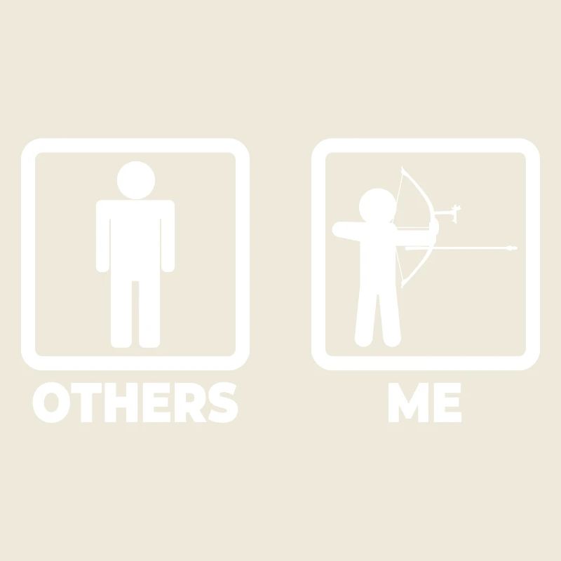 Archery stick figures