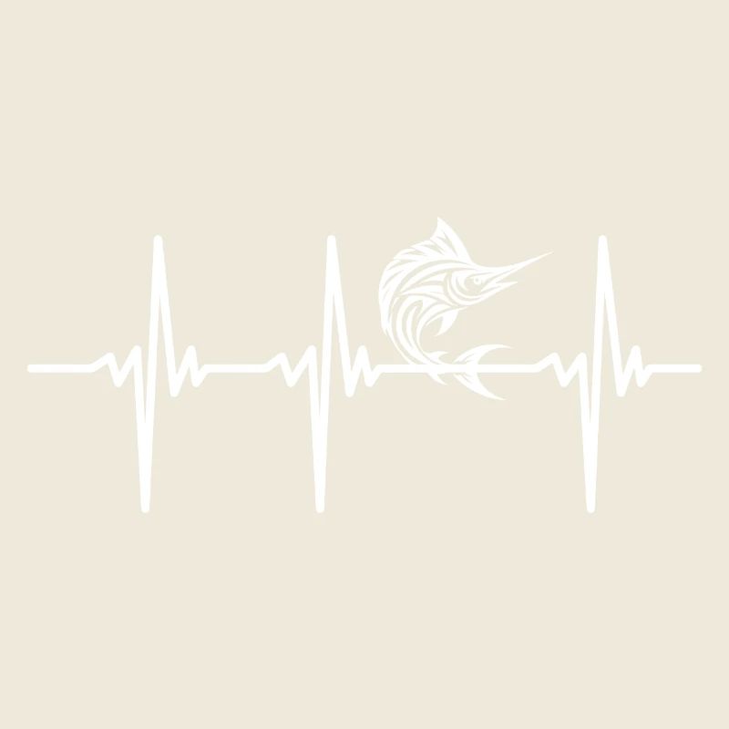 Heartbeat for jumping marlin swordfish