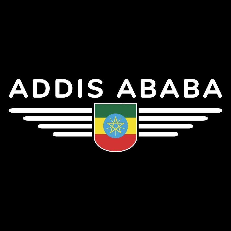 T-shirt Addis-Abeba – Style de la capitale