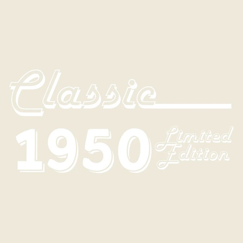 Classic 1950 édition limitée