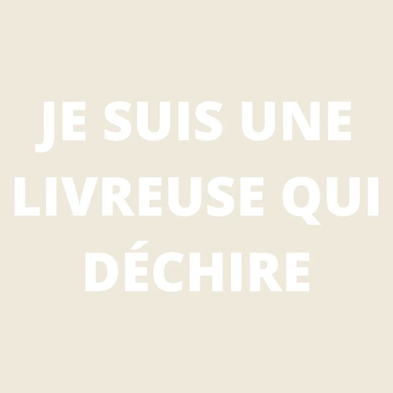 Ich bin ein rockiges Liefermädchen