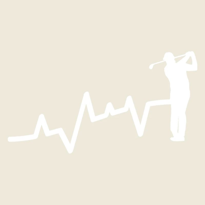 Battement de cœur du golfeur Golf