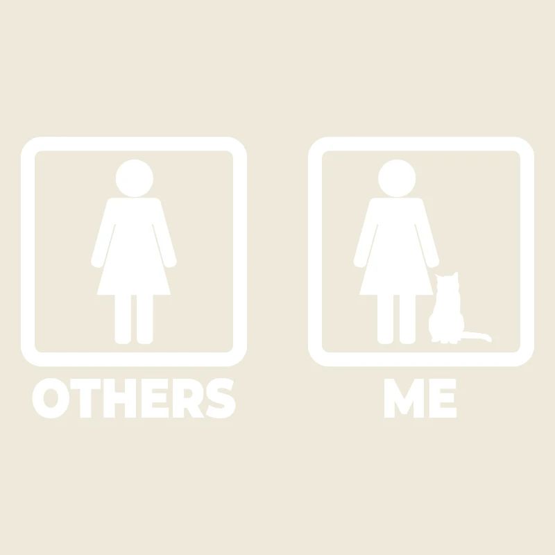 Figurines bâton de propriétaire de chat