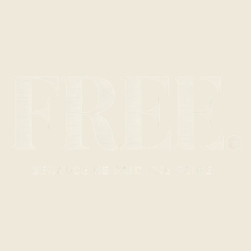 La liberté chrétienne parce qu’il en a payé le prix