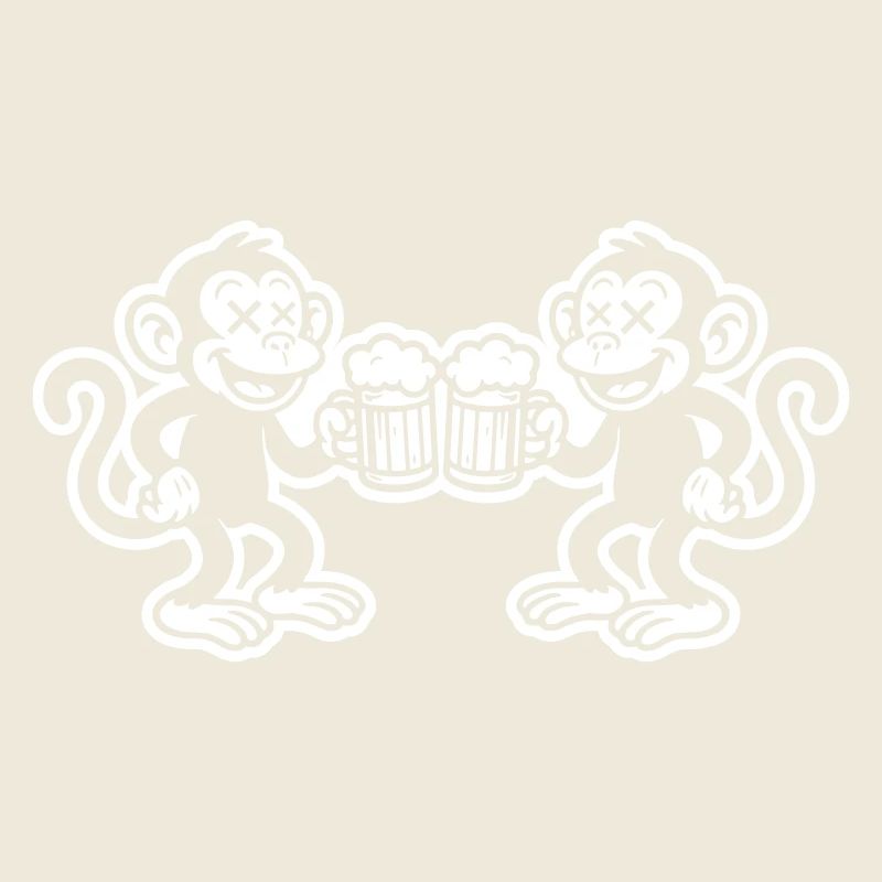 Affe Bier Prost