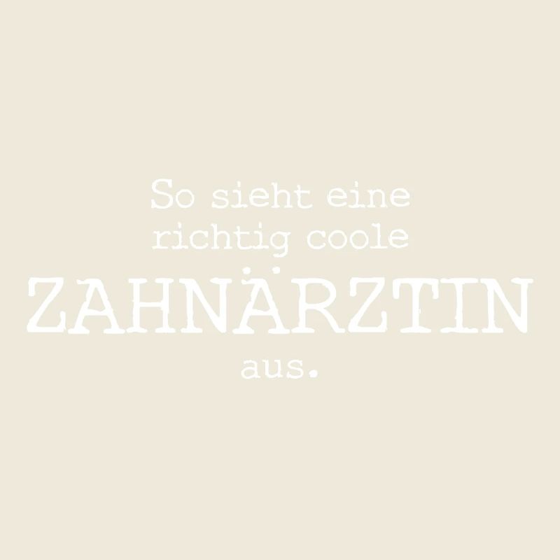 So sieht eine richtig coole Zahnärztin aus.