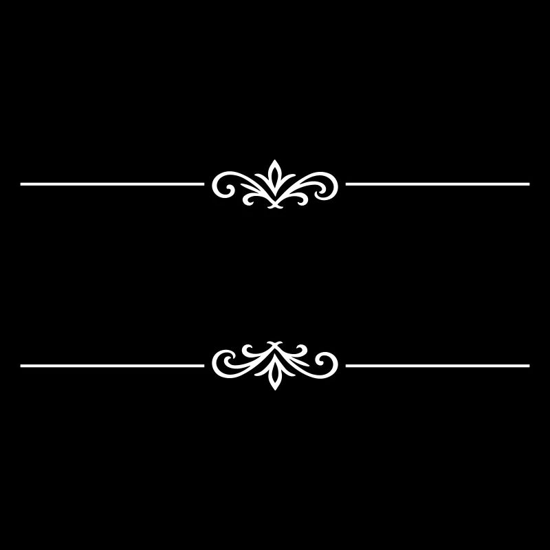 Ornament Linie Strich