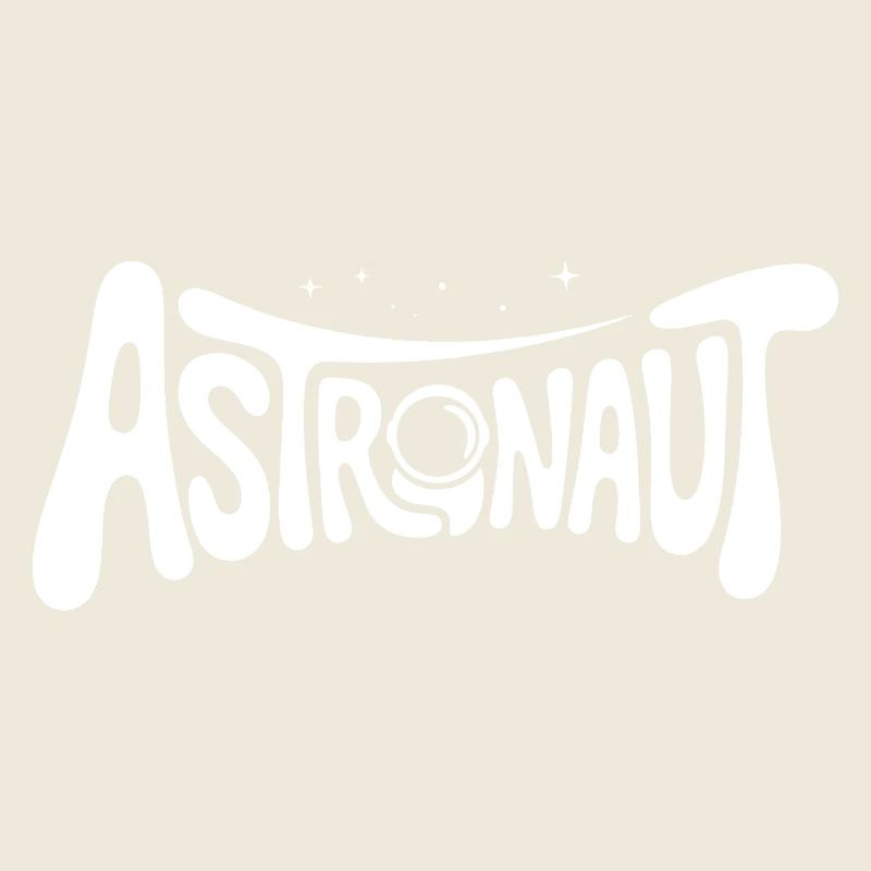 Astronaute - Cool Astonomy Logo