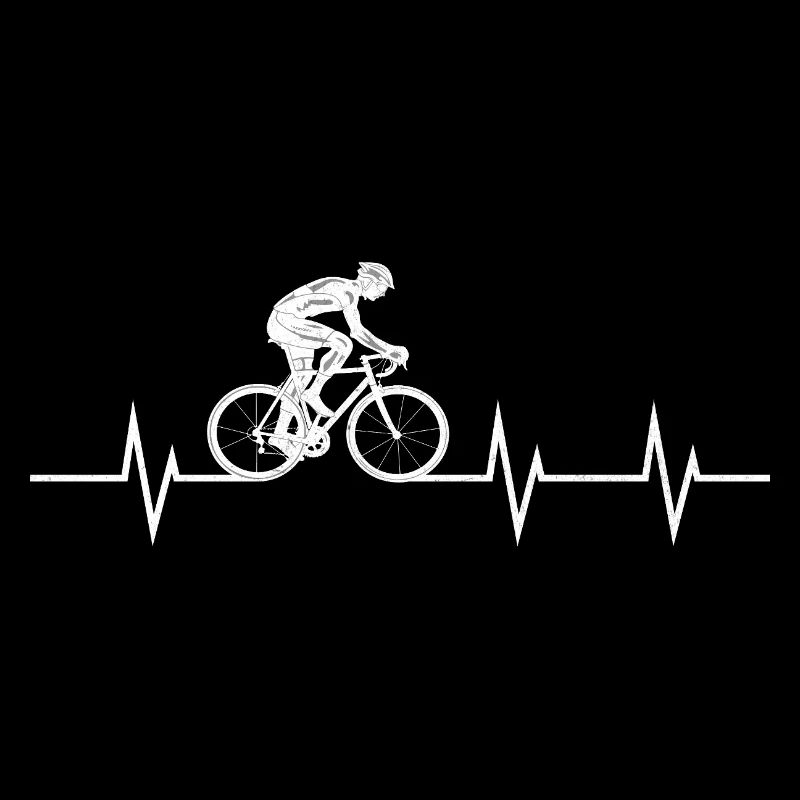 Heartbeat with bicycle