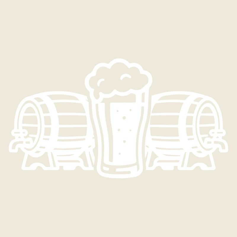 Bier Bierfass Bierglas