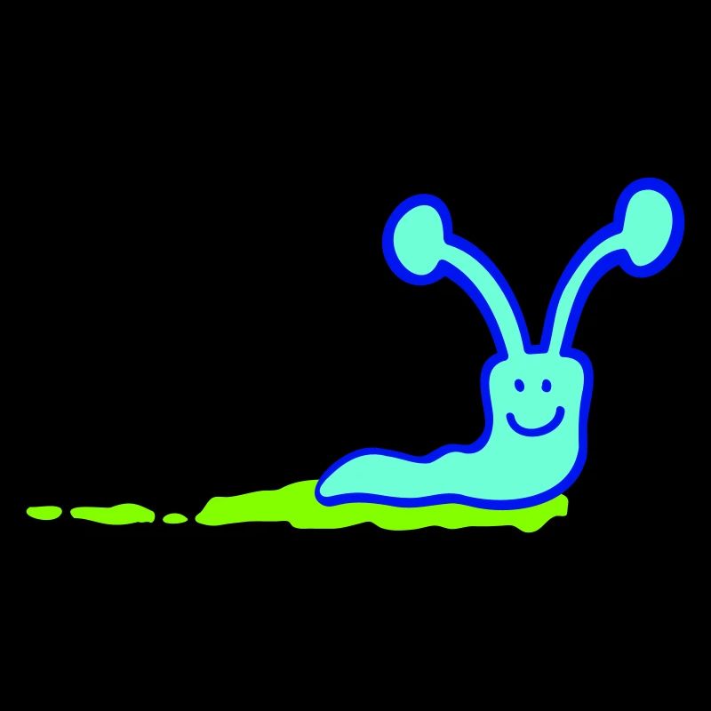 Snail Slime Trail Cute Cute Happy Cool