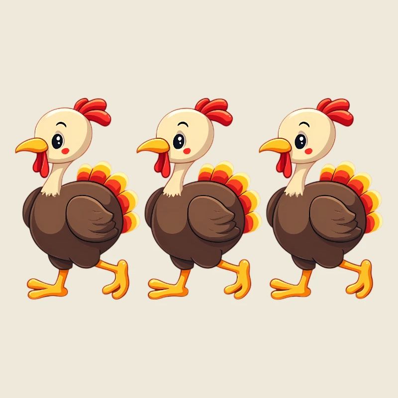 Bébé dinde de Thanksgiving