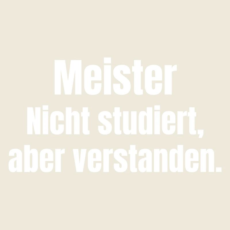 Master not studied – understood