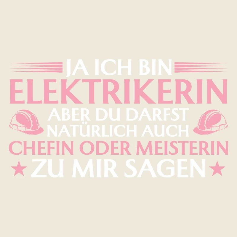 Elekterikerin Chefin oder Meisterin - Handwerkerin