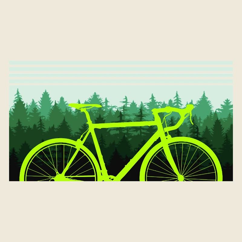 Bicycle Forest Nature Tree