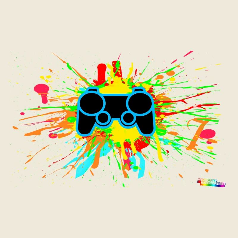 Controller Splatter Gamer