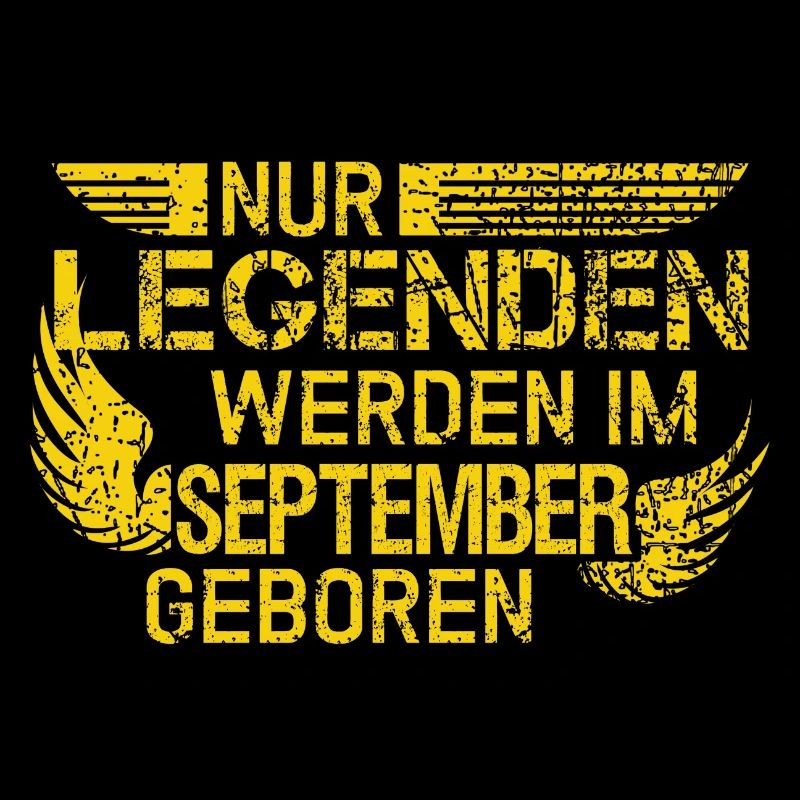 Legenden werden im September geboren