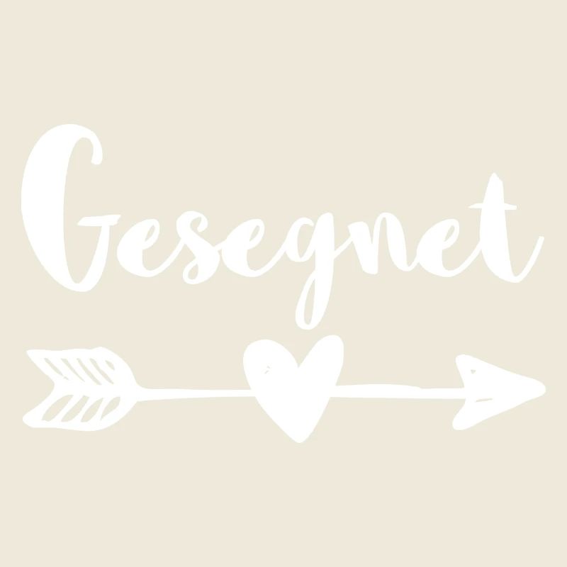 Gesegnet Christliches Geschenk