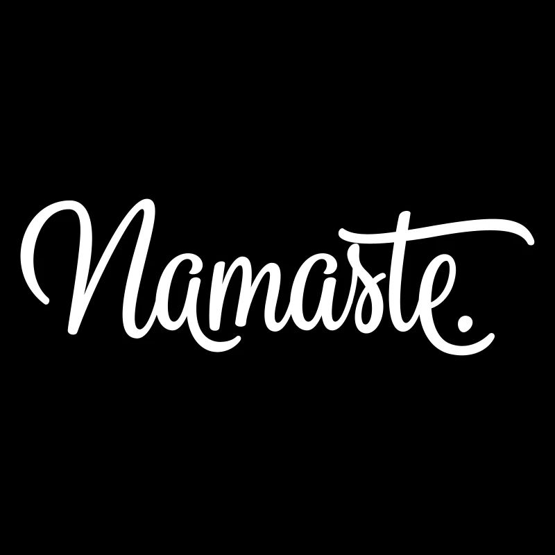 Namaste. Spruch
