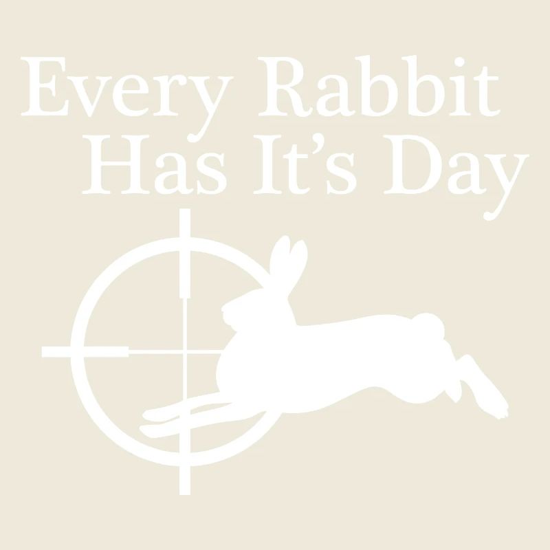Hunt, Hunter, Halali, Gift, Rabbit, Rabbit