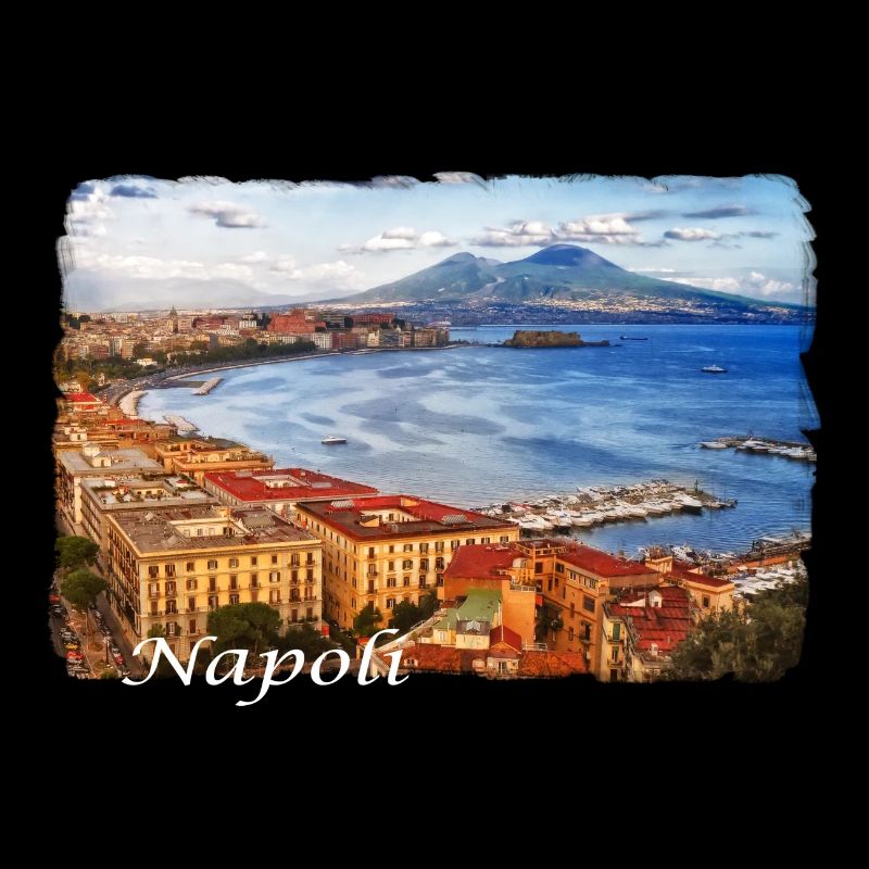 Le golfe de Naples en Italie