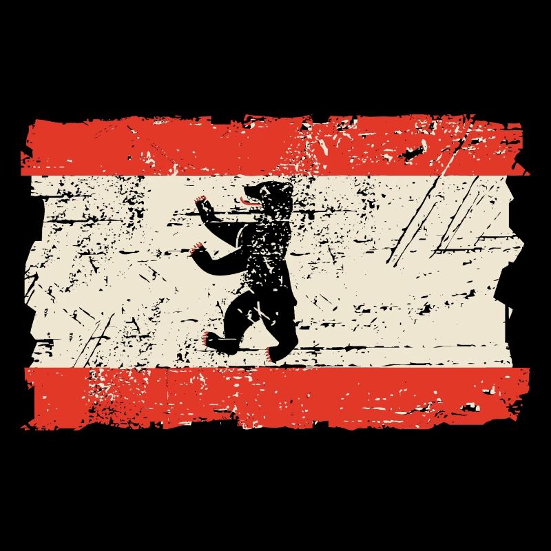 Berlin Vintage Flag