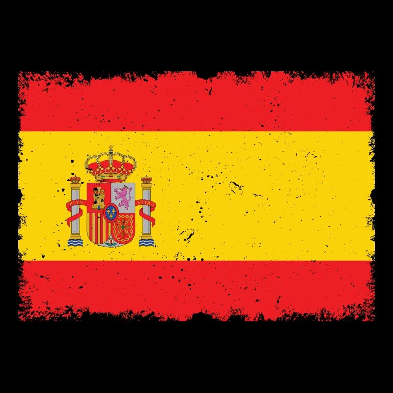 Drapeau Espagne Grunge