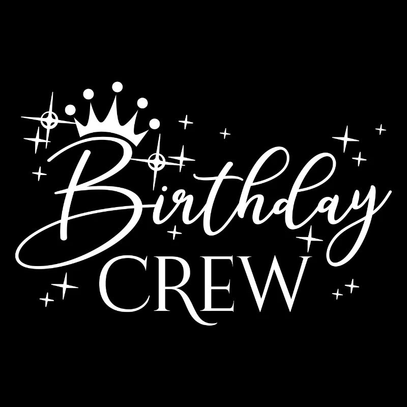 Birthday Crew Matching Gruppe Geburtstagsfeier Outfit