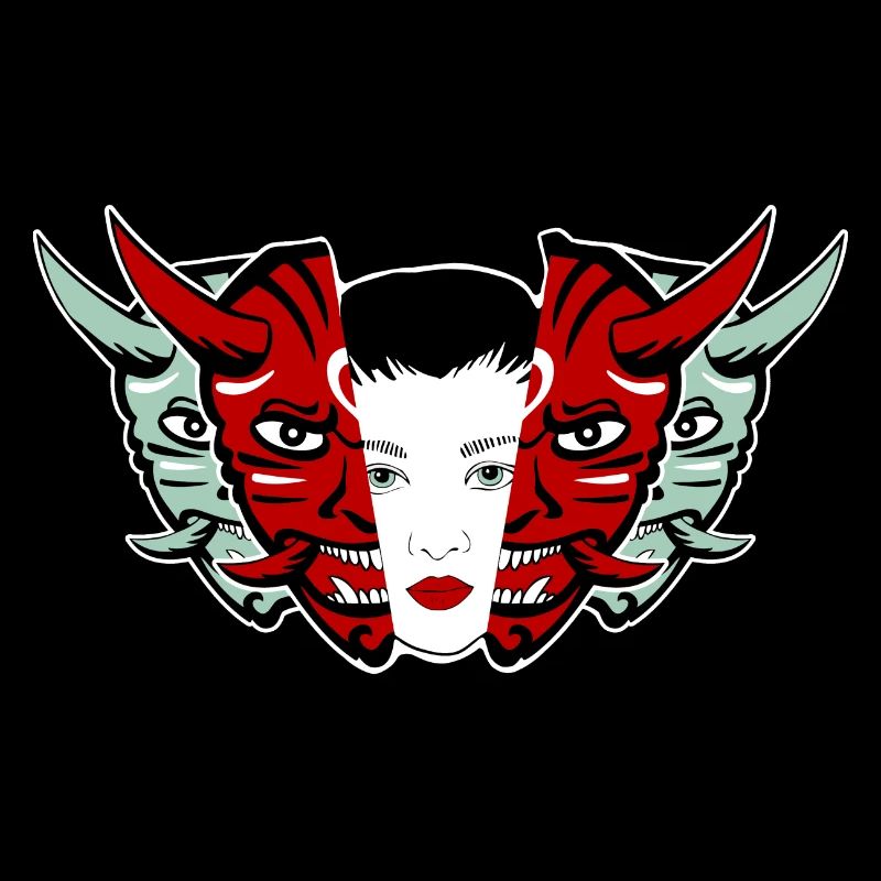 Japanese Masks Oni