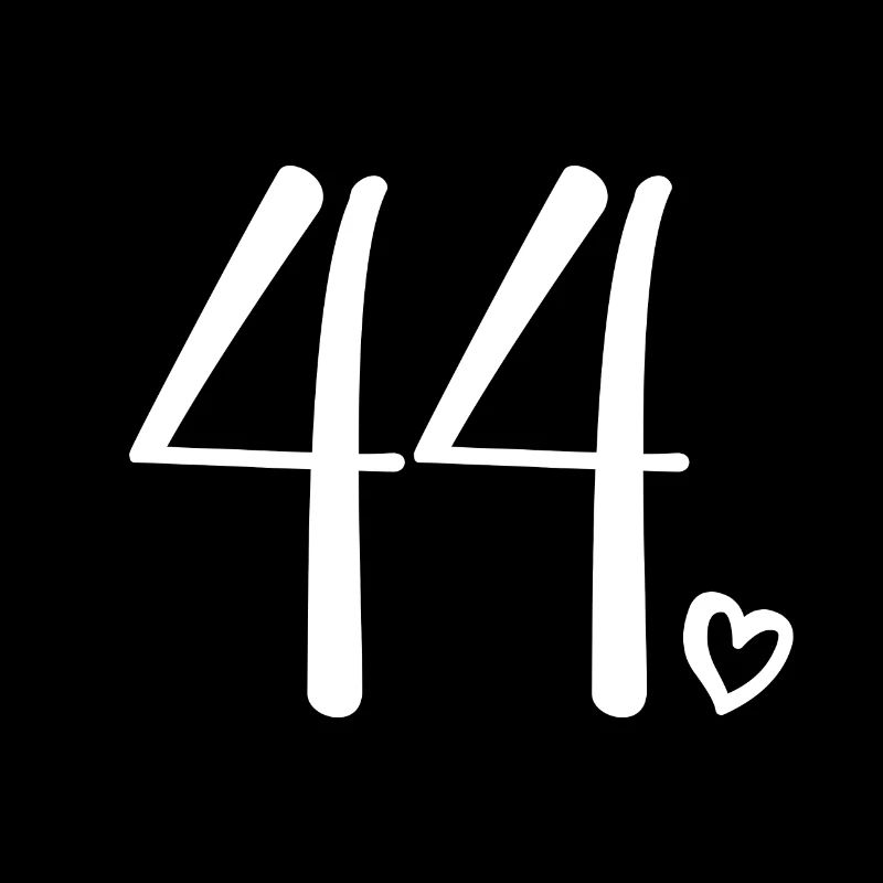 Mignon numéro 44, 44 ans, cadeau de 44e anniversaire