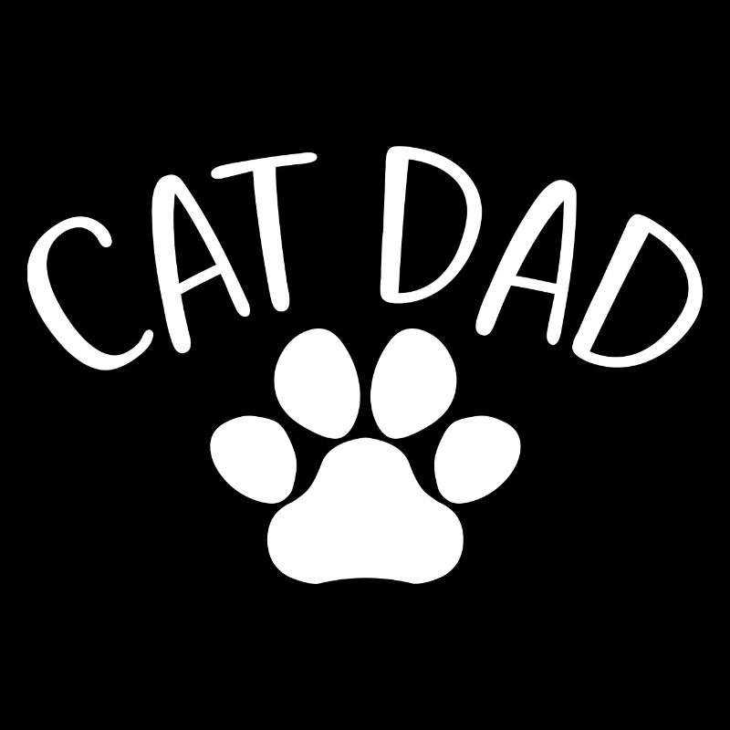 Cat Dad - Mignon Paw Cat Lover Dad Cat Owner