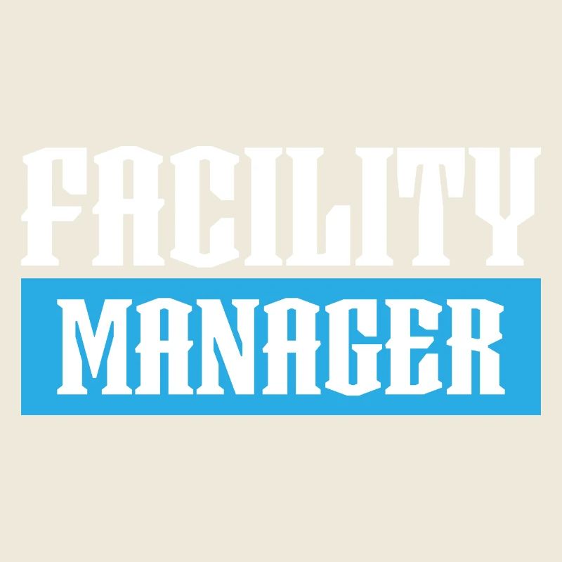 tshirt facility manager noir